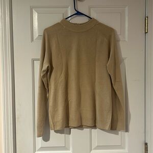Nouveaux Tan/Camel Color Sweater
